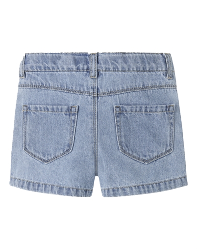 Name It - NMFRose Mom Anglai Shorts - Light Blue Denim